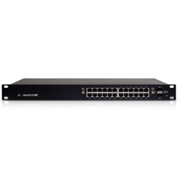Ubiquiti EdgeSwitch PoE+ Switch 24 Puertos Gigabit + 2 SFP