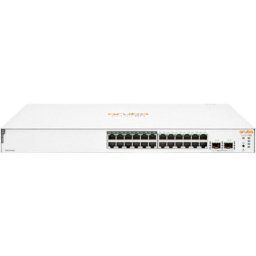 HPE Instant On 1830 Switch 24 Puertos 12p Clase 4 PoE 2SFP 195W Gestionado L2 Gigabit Ethernet 1U