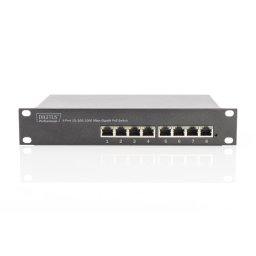 Digitus Switch 8 Puertos PoE Gigabit Ethernet para Cajas de 10