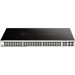 D-Link DGS-1210-52/E Smart+ Switch Gestionado 48 Puertos Ethernet Gigabit + 4 Puertos Combo 1000BASE-T/SFP