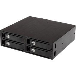StarTech SATSASBP425 Armario Rack Móvil 5.25" 4 Bahías
