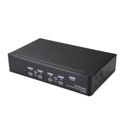 Startech Switch KVM de 4 Puertos DisplayPort con Resolución de 4K a 60Hz