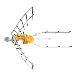 Televes Antena Ellipse Uhf G38 Db Amarillo