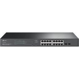 TP-Link TL-SG2218P Switch JetStream 16 Puertos Gigabit PoE+ 2 Puertos SFP Gigabit