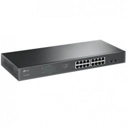 TP-Link TL-SG1218MPE Switch 16 Puertos Gigabit PoE+ 10/100/1000 Mbps + 2 Puertos SFP
