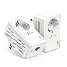 TP-Link TL-PA7017P KIT PLC Powerline Red Eléctrica AV1000 Gigabit Con Enchufe Incorporado