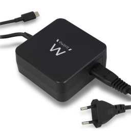 Ewent Cargador de Portátil USB tipo C Compatible con Perfiles de Entrega de Alimentación de 65W