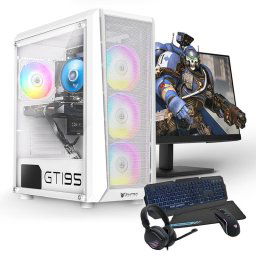 PC Racing Pack PC Gaming AMD Ryzen 5 4600G/16GB/1TB+256GB SSD + Pantalla 24" + Teclado + Ratón + Auriculares