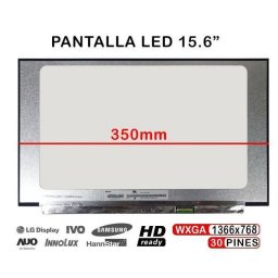Pantalla LED 15.6" WXGA para Portátil B156XTN08.1 NT156WHM-N49 NT156WHM-N34 30 Pines