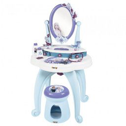 Smoby Tocador Frozen con Taburete/Espejo/Accesorios