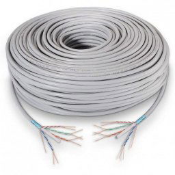Aisens Bobina Cable de Red RJ45 Cat.6 FTP Rígido 305m Gris