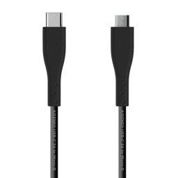 Aisens Cable USB 2.0 3A Tipo C Macho a Micro B Macho 1m Negro