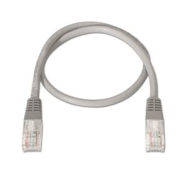 Aisens Cable de Red RJ45 UTP AWG24 Cat.6 Libre de Halógenos 50cm Gris