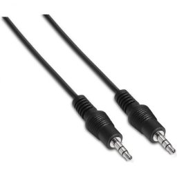 Aisens Cable Jack 3.5mm Macho/Macho 1.5m Negro