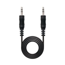 Nanocable Cable Jack 3.5mm Macho/Macho 10m Negro