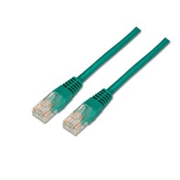 Aisens Cable de Red RJ45 UTP AWG24 Cat.5e 0.5m Verde