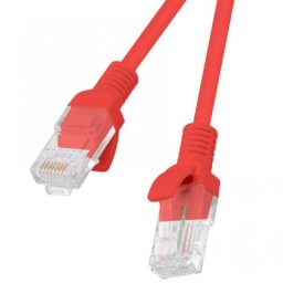 Lanberg Cable de Red RJ45 UTP Cat.6 5m Rojo