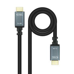Nanocable Cable HDMI 2.1 Iris 8K Macho/Macho 2m Negro
