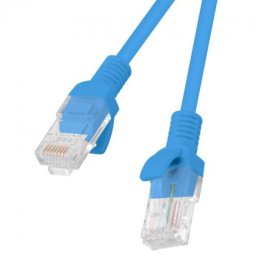 Lanberg Cable de Red RJ45 UTP Cat.6 25cm Azul