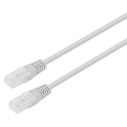 PcCom Essential Cable de Red RJ45 Cat6 UTP CU AWG24 hasta 1000Mbps 5m Gris