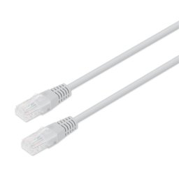 PcCom Essential Cable de Red RJ45 Cat6 UTP CU AWG24 hasta 1000Mbps 30cm Gris