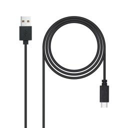Nanocable Cable USB 2.0 USB-C 3m Negro