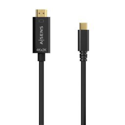 Aisens A109-0623 Cable Conversor USB-C a HDMI 4K@30Hz Macho/Macho 80cm