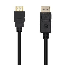 Aisens Cable Conversor DisplayPort a HDMI 5m Negro