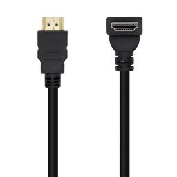 Ainsens Cable HDMI Acodado 2.0 4K Macho/Macho 1m Negro
