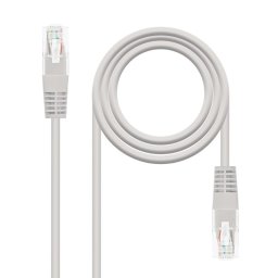 Nanocable Cable de Red RJ45 UTP AWG24 Cat. 5e 3m Gris