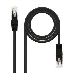 Nanocable Cable de Red RJ45 UTP AWG24 Cat. 5e 5m Negro