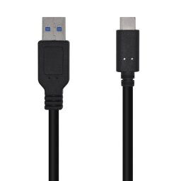 Aisens Cable USB 3.1 a USB-C Macho/Macho 1.5m Negro