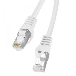 Lanberg Cable de Red RJ45 Cat.6 FTP 50cm Blanco