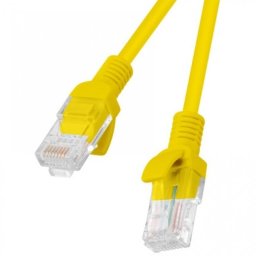 Lanberg Cable de Red RJ45 UTP Cat.6 1.5m Amarillo