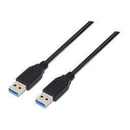 Nanocable Cable USB 3.0 Negro Tipo A a Tipo A Macho/Macho 2m Negro