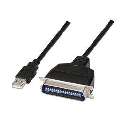 Nanocable Cable USB Tipo A Macho a Impresora Paralelo CN36(IEEE1284) Macho Negro