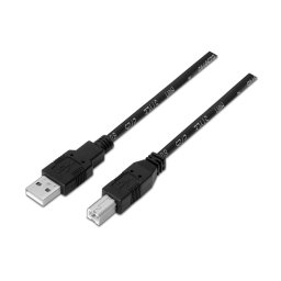 Nanocable Cable USB 2.0 Impresora Tipo A a Tipo B Macho/Macho 4.5m Negro