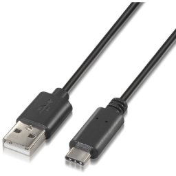 Nanocable Cable USB Tipo C a USB A Macho/Macho 1m Negro