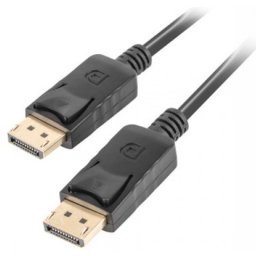 Lanberg Cable DisplayPort V1.2 4K Macho/Macho 1.8m Negro