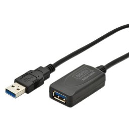 Digitus Cable de Extensión USB 3.0 Macho/Hembra 5m Negro