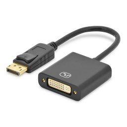Digitus Cable DisplayPort a DVI con Bloqueo Macho/Hembra 15cm