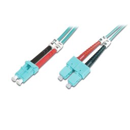 Digitus Cable de Conexión de Fibra Óptica Multimode OM3 LC/SC 1m