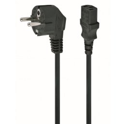 Gembird PC-186-VDE-10M Cable de Alimentación Schuko a C13 10m