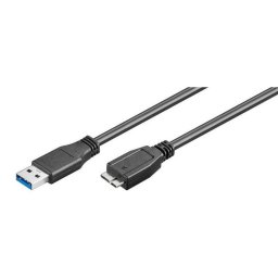Goobay Cable USB 3.0 a Micro USB B Macho/Macho 1m Negro