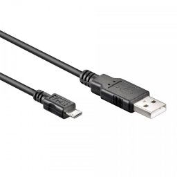 Goobay Cable USB 2.0 a Micro USB Macho/Macho 3m Negro