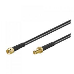 Goobay Cable de Antena RP-SMA 50 Ohm 10m Negro