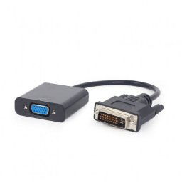 Cable Adaptador DVI-D a VGA Negro