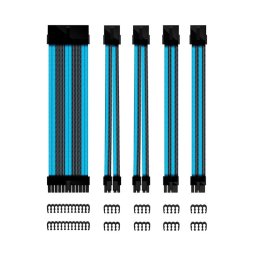 Phoenix Kit Cables Extensión Placa Base Negro/Azul
