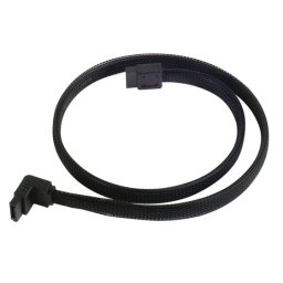 SilverStone CP08 Cable SATA3 6Gb/s Blindado 50cm Acodado