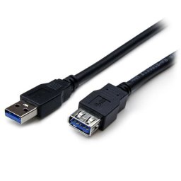 StarTech Extensor USB 3.0 Macho/Hembra 2m Negro